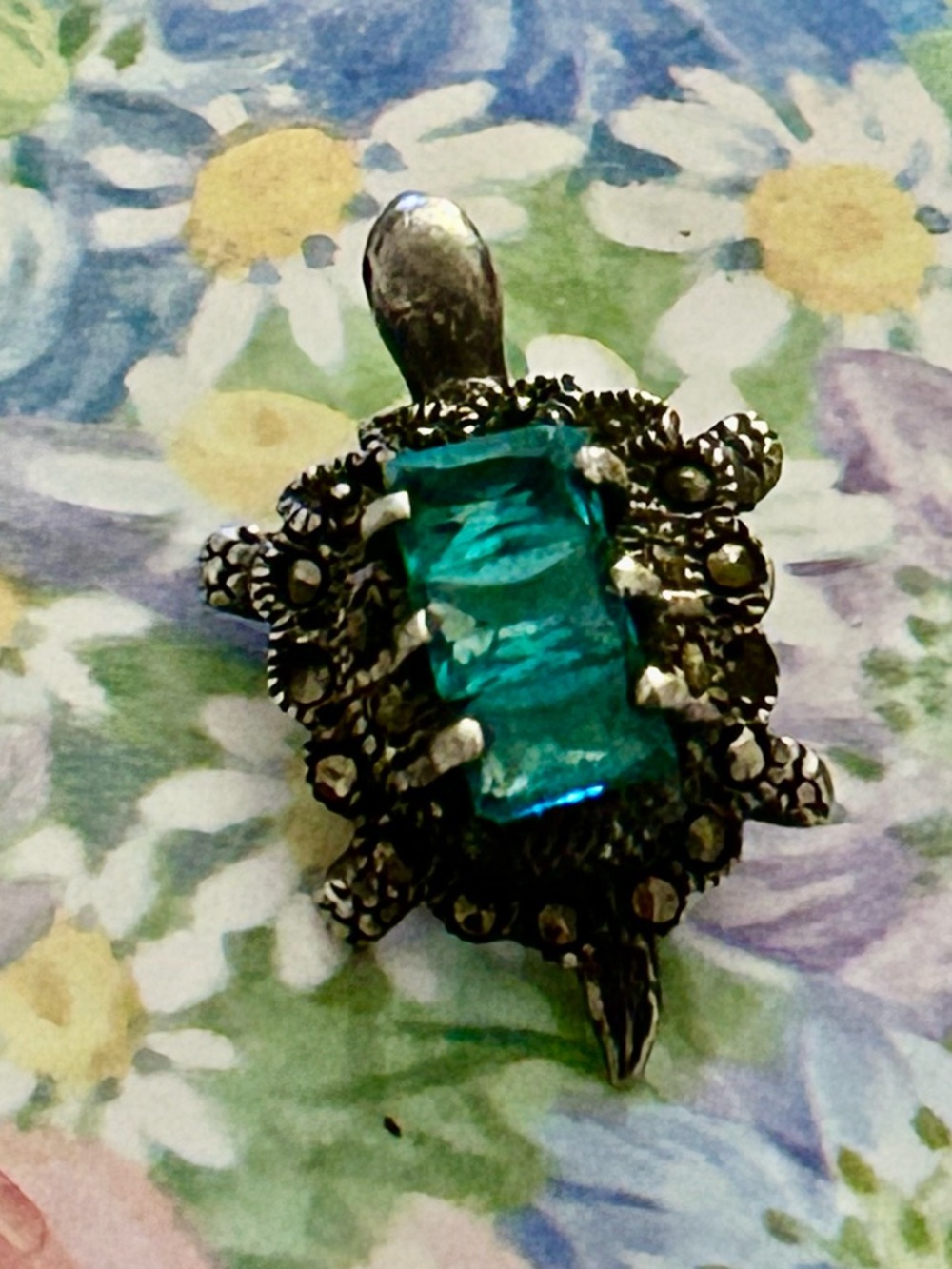Stunning 925 Turtle Pendant 
Quality piece